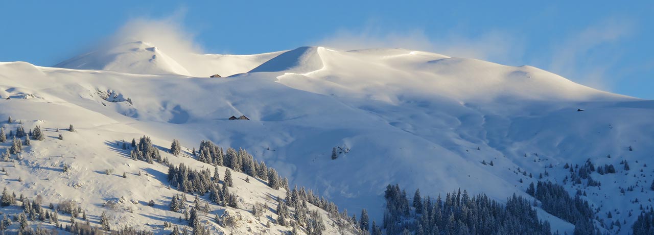 Mt Jovet in winter