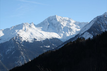 The mountain Le Grand Bec