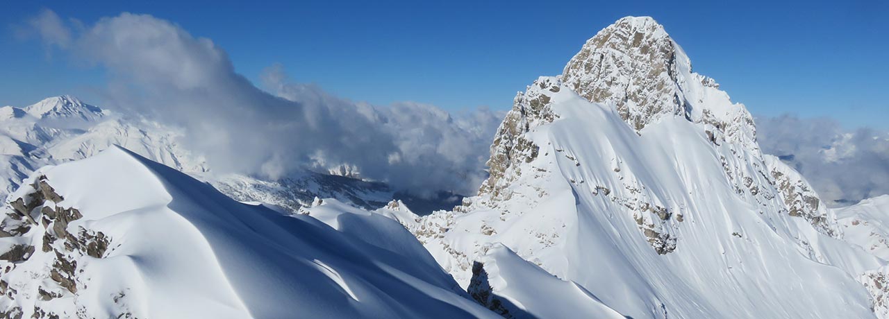 La Croix des Verdons in Winter