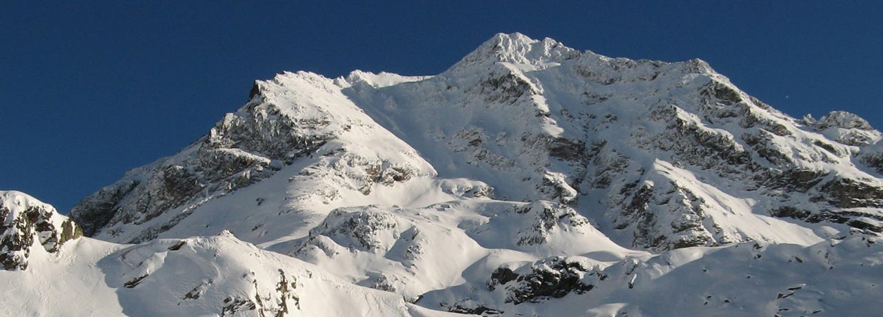 Snowy mountain